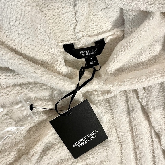 Simply Vera Wang Chenille Hooded Sweater - Picture 5 of 9